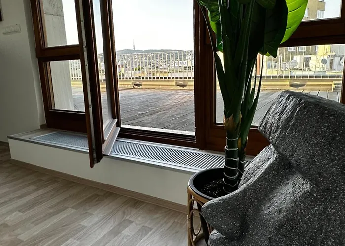 Luxury Penthouse At The Historical Centre Parking Apartament